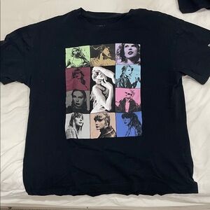 Taylor Swift Black Graphic Tee